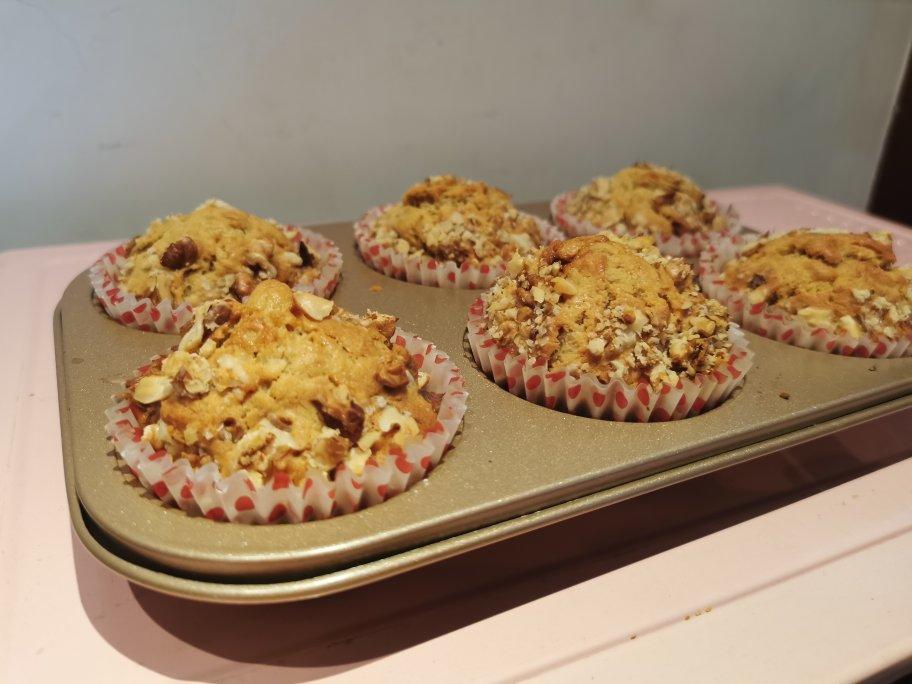 香蕉核桃麦芬 （超级湿润）