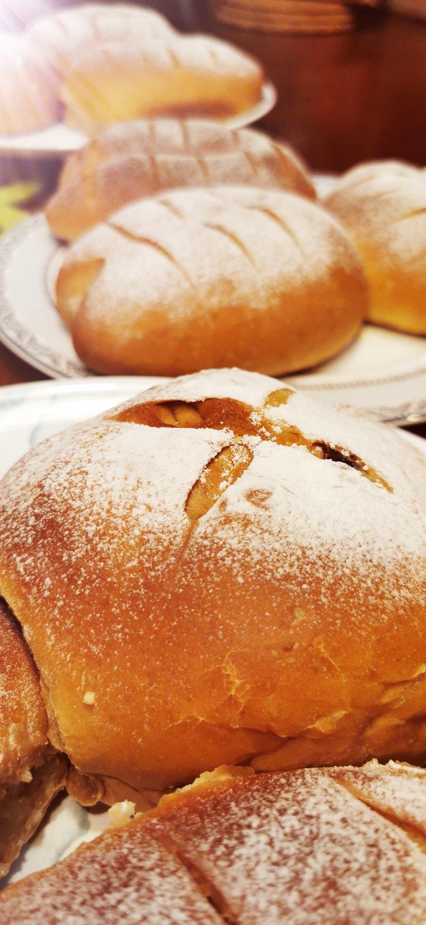 麻薯核桃夹心软欧包