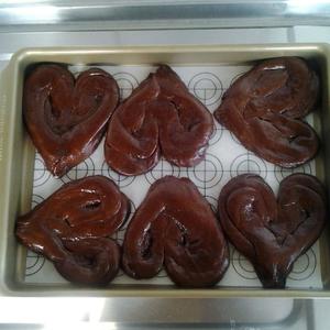 心形巧克力面包【大塚节子】的做法 步骤3