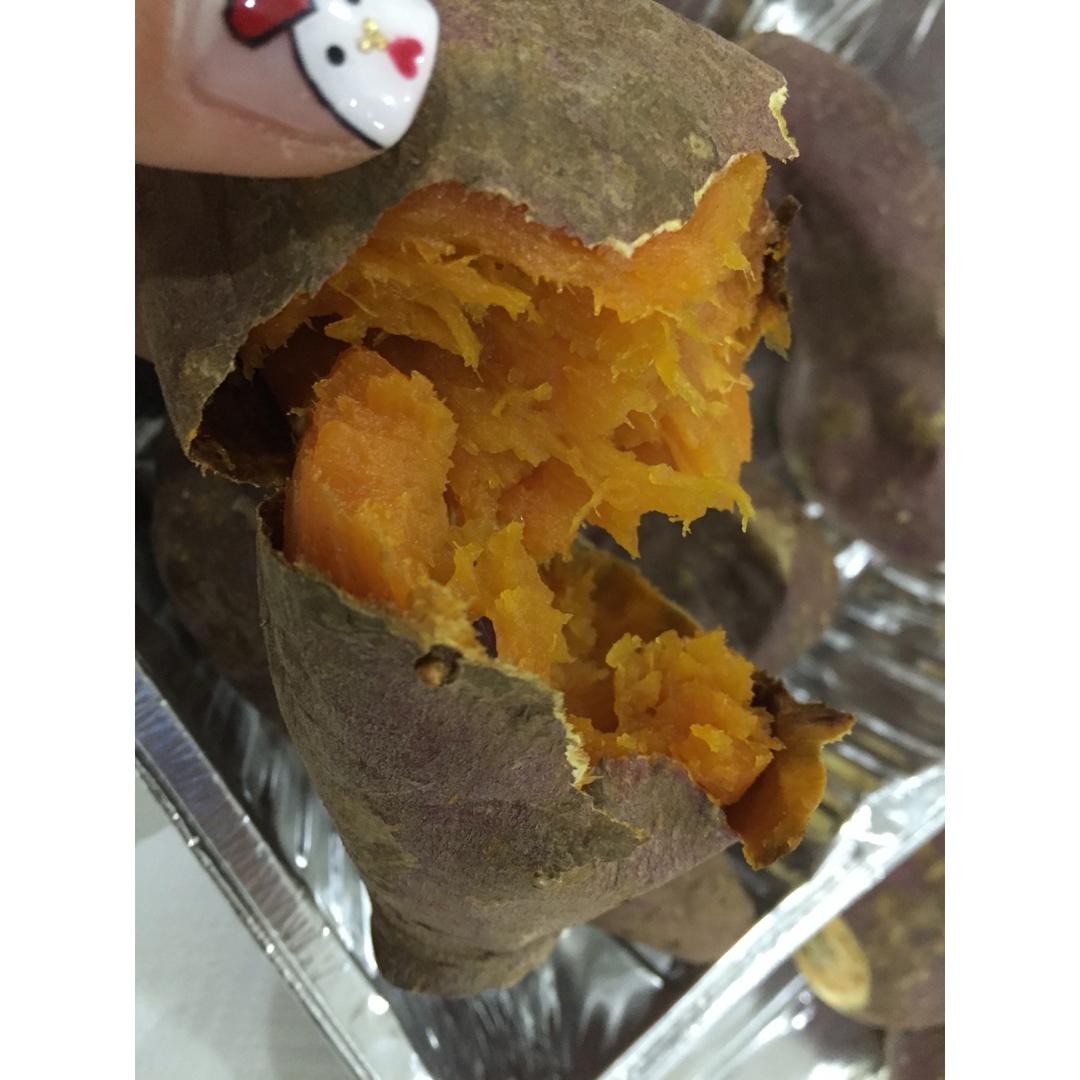 烤箱烤红薯