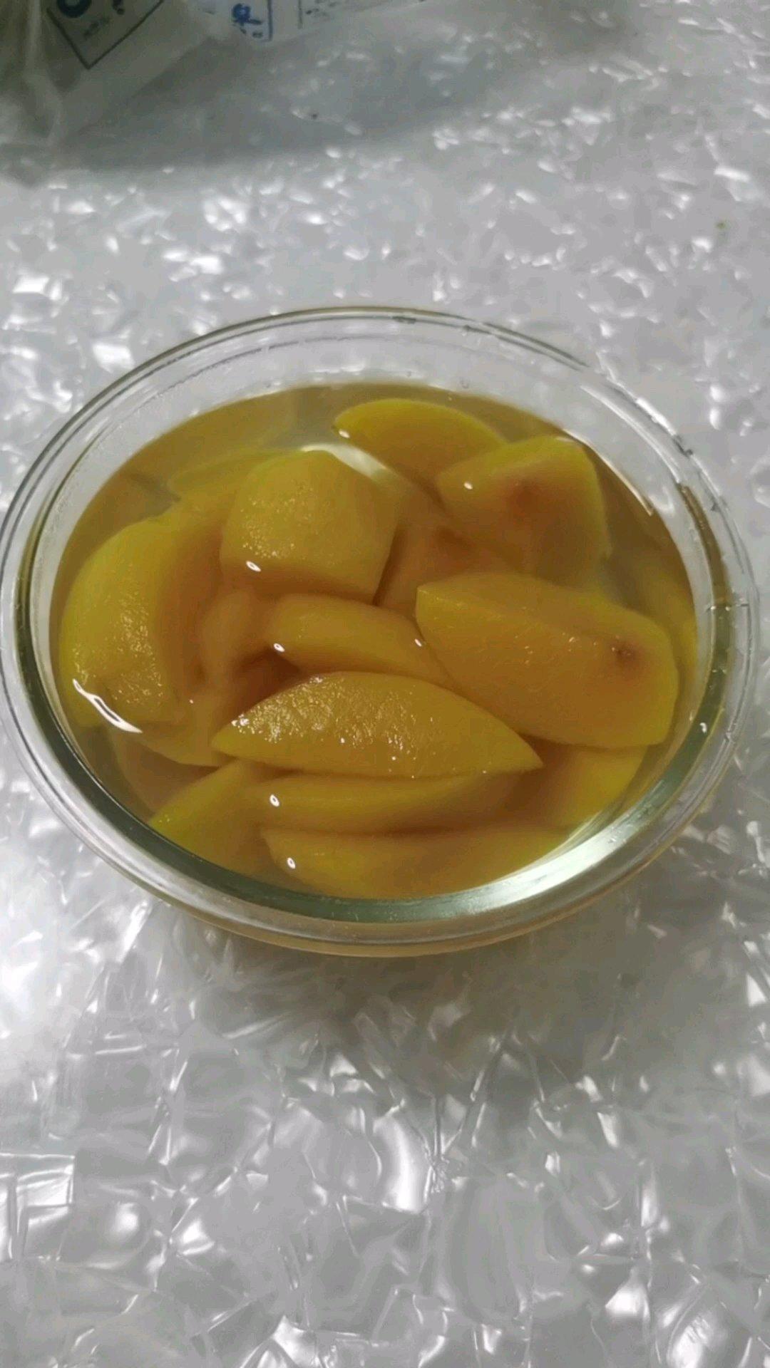 自制黄桃罐头