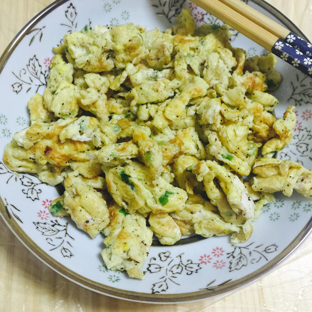 香葱炒蛋