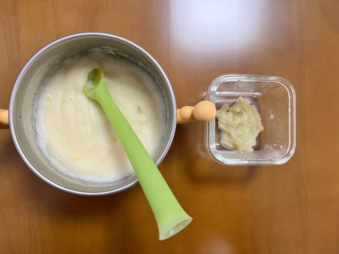 蛋黄红薯米糊的做法