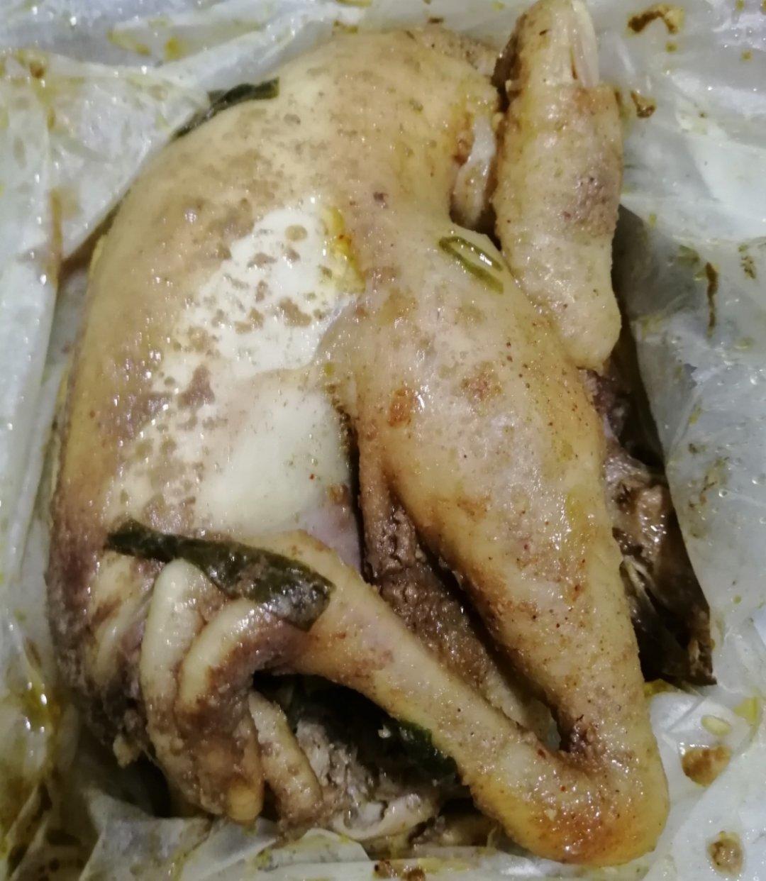 客家传统盐焗鸡-staub珐琅铸铁锅