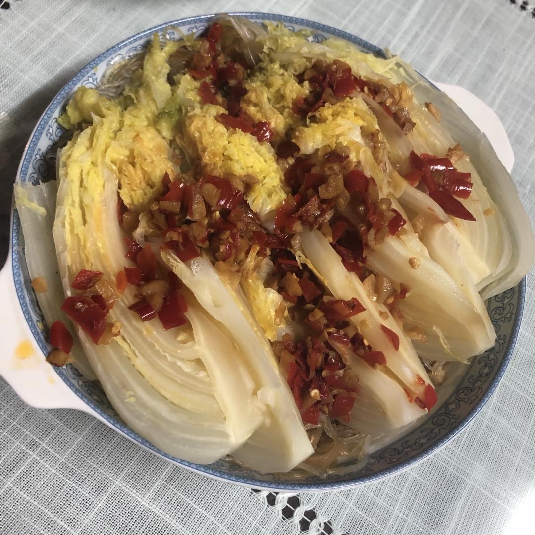 蒜蓉粉丝娃娃菜