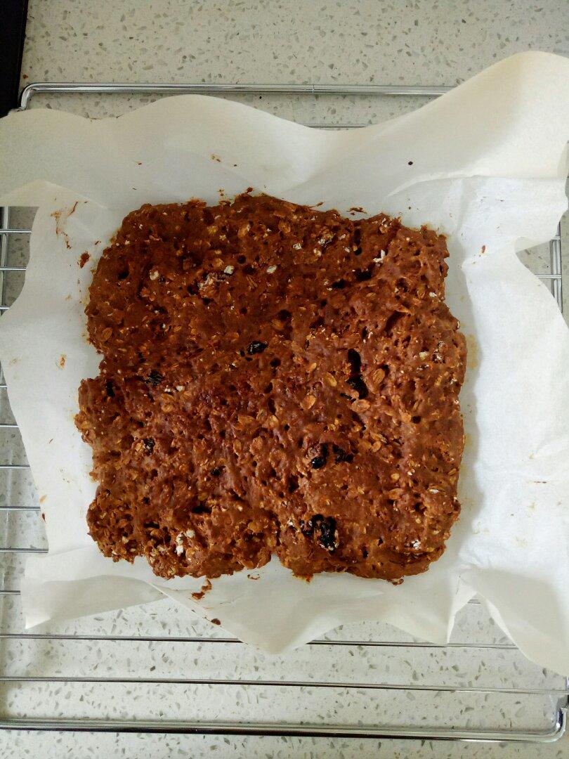 黑巧早餐燕麦糕丨健康·零食