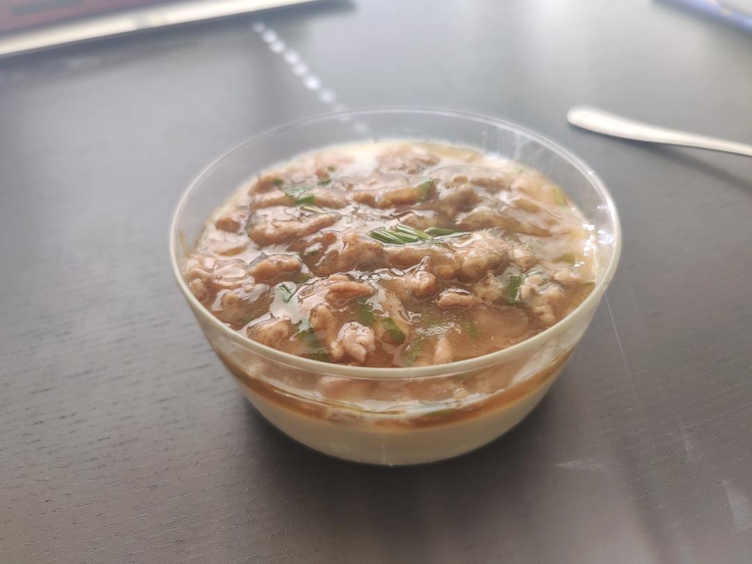 比布丁还要嫩！巨好吃又营养的肉末水蒸蛋