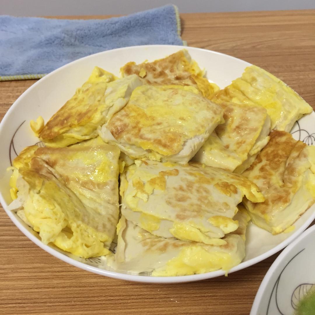 鸡蛋煎豆腐