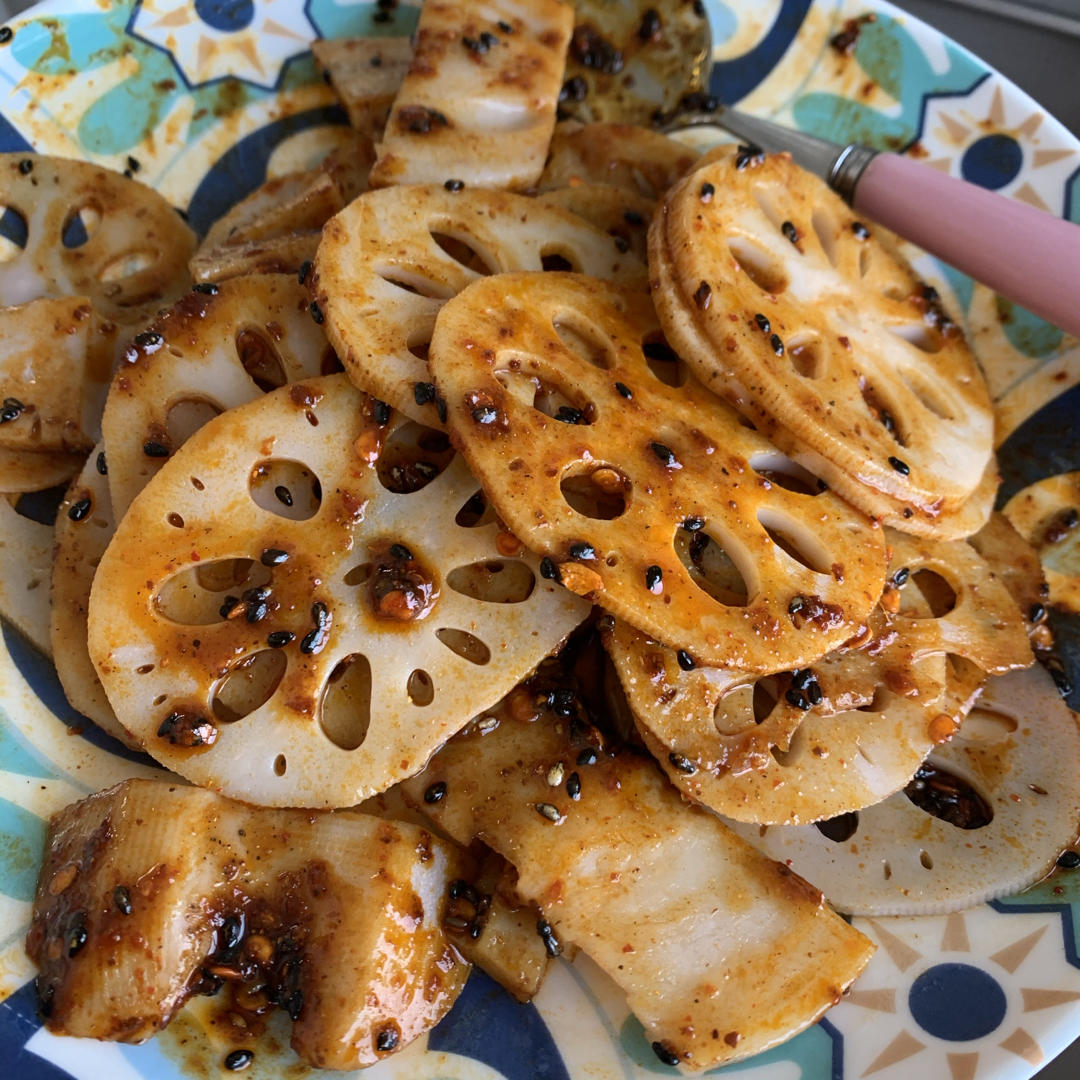 追剧解馋小吃 麻辣藕片
