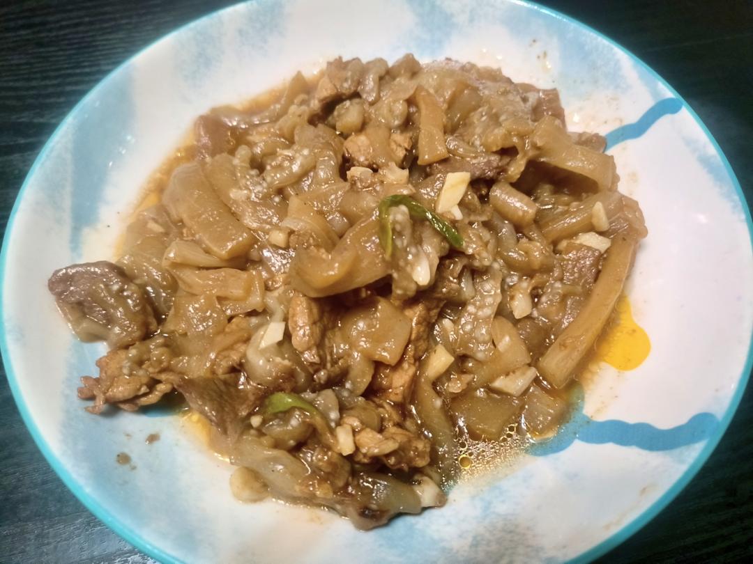 非常下饭的茄子炒肉（家常版）