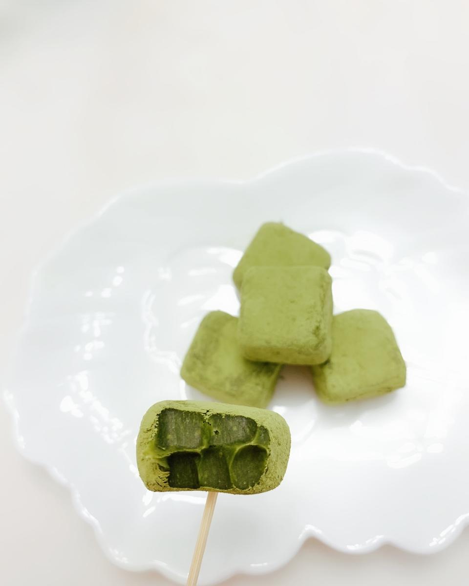 抹茶生巧（不用刀就能完美切割的方法）