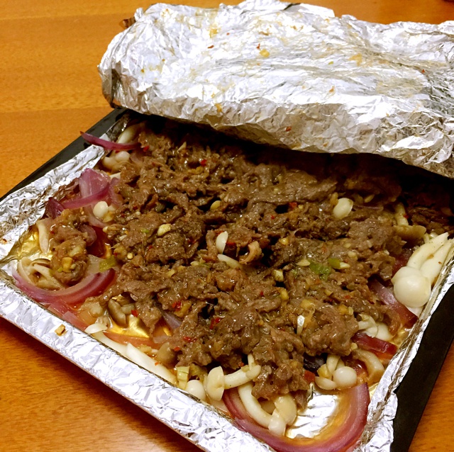 烤箱做嫩牛肉--锡纸牛肉