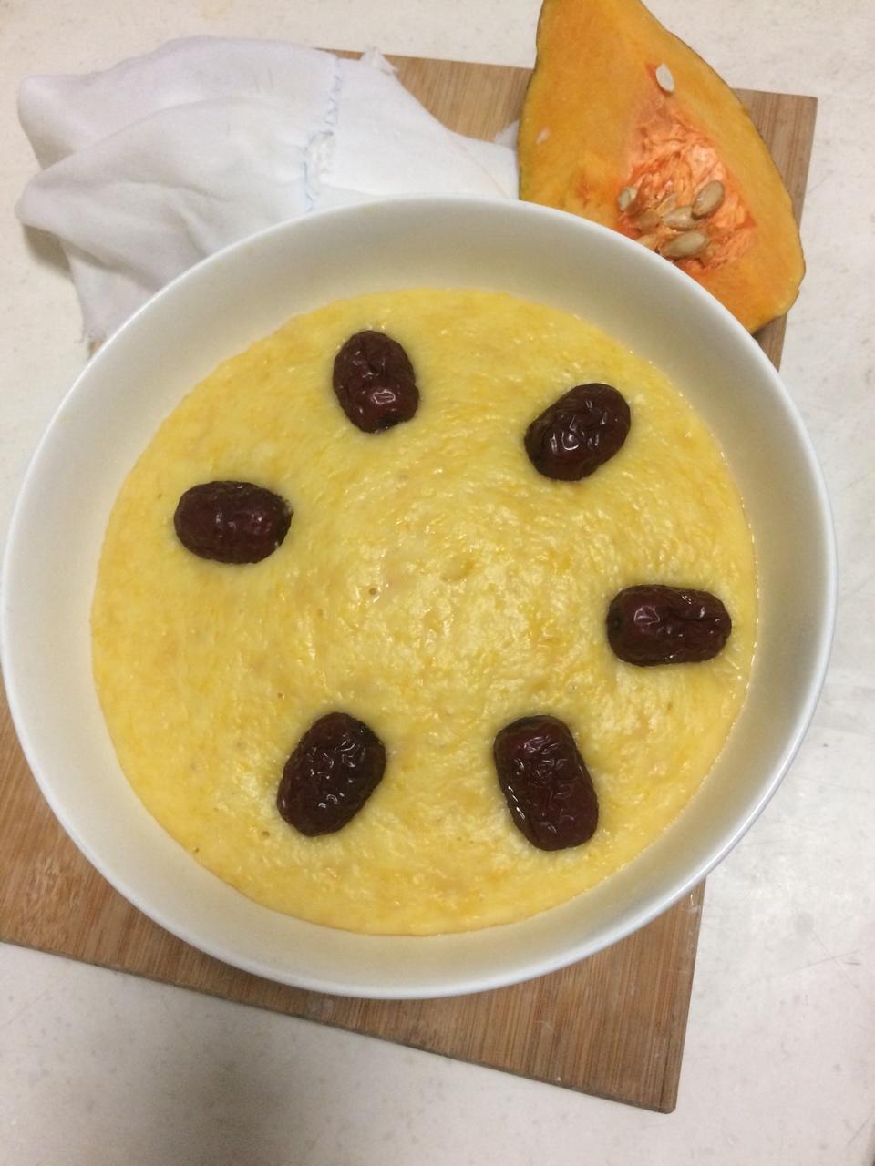 南瓜发糕 Steamed Pumpkin Cake