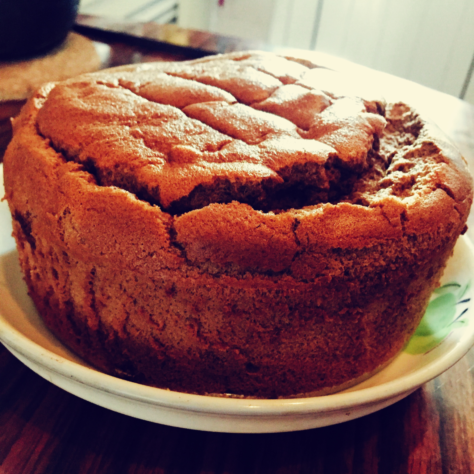 青井老师の可可戚风蛋糕