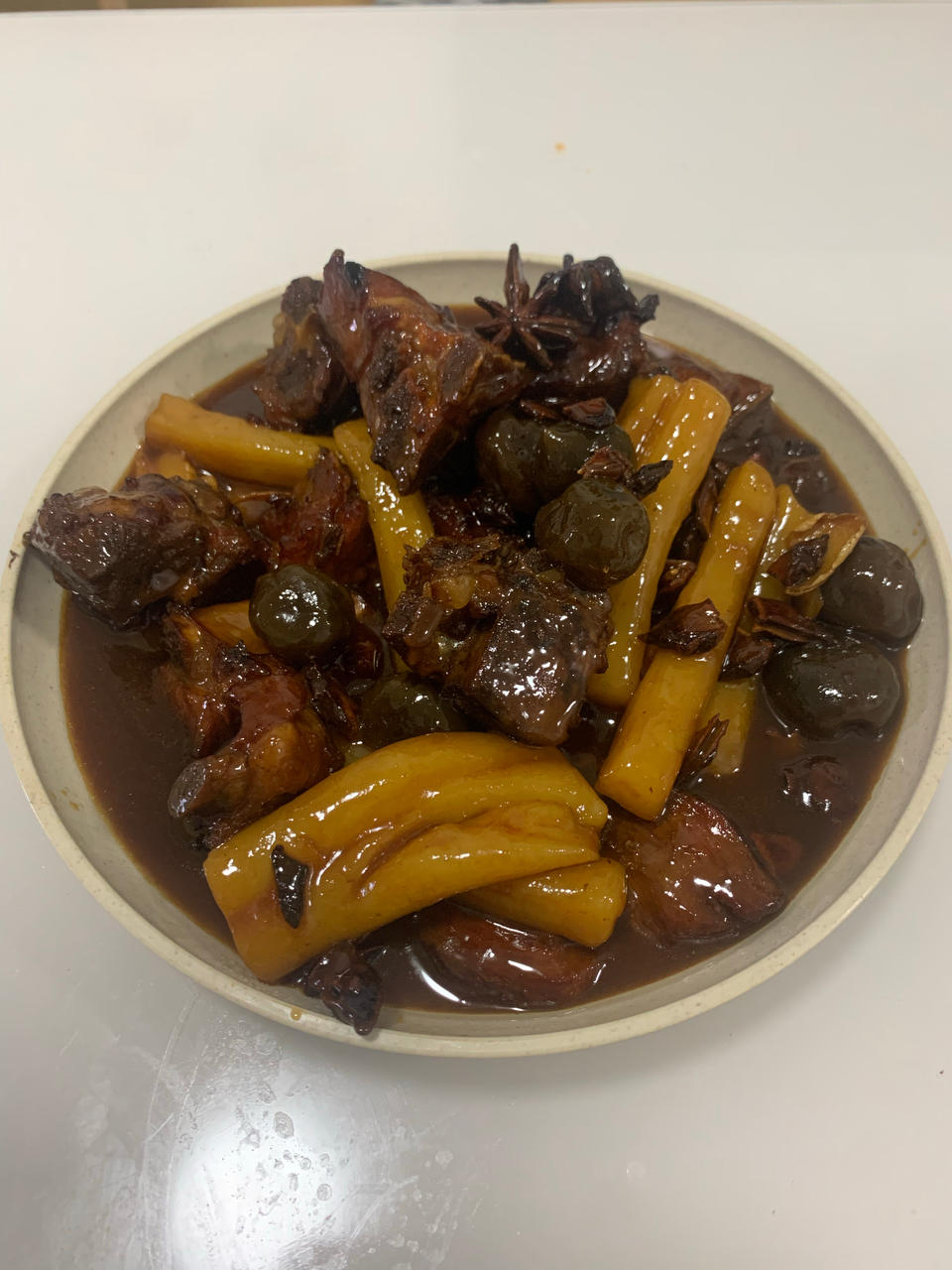 话梅排骨