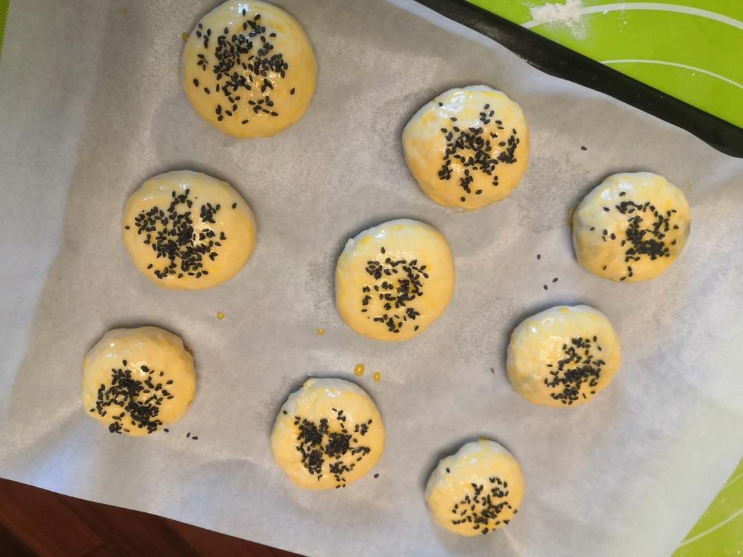 面包机版拉丝面包（后盐，后油，后酵母法）的做法 步骤13