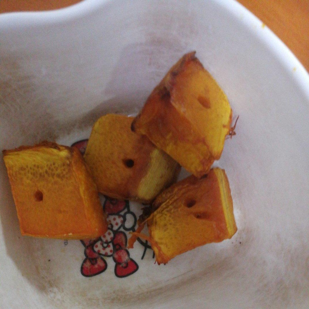 空气炸锅烤南瓜