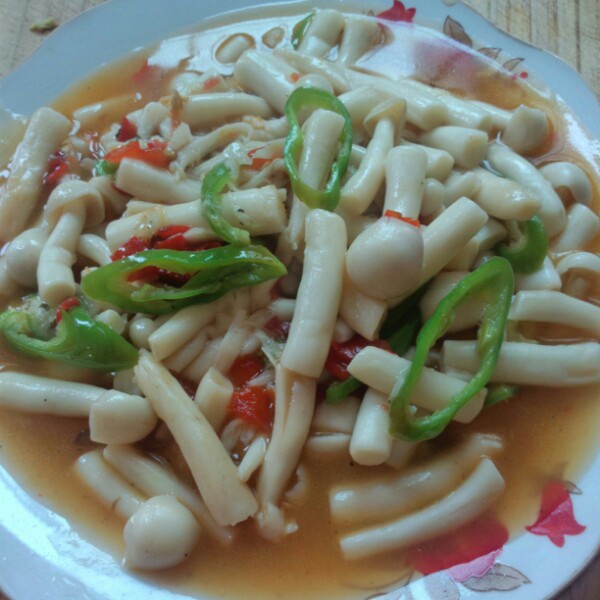 人生路上过路人做的蚝油海鲜菇