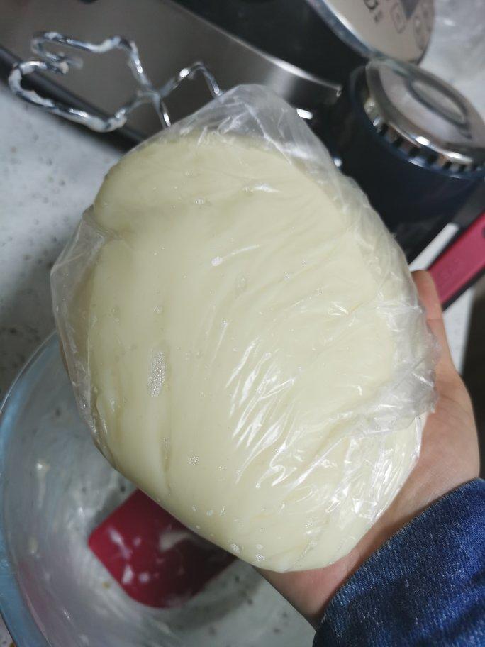 拉丝麻薯隔夜冷藏不变硬的实验成功，三夜依然拉丝