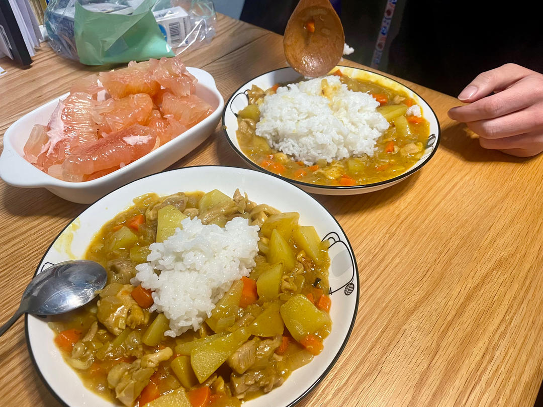 咖喱鸡肉饭