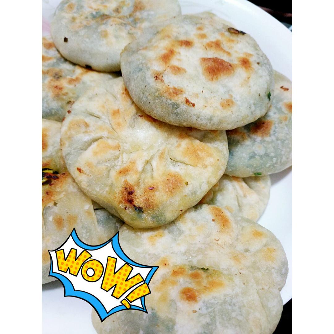 韭菜鸡蛋馅饼