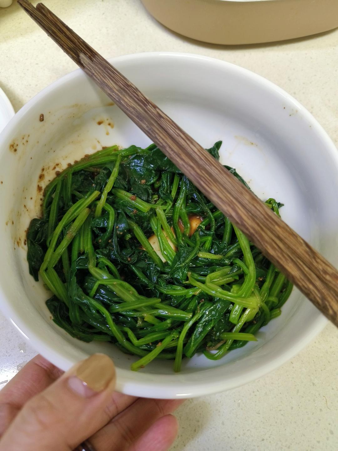 腐乳菠菜