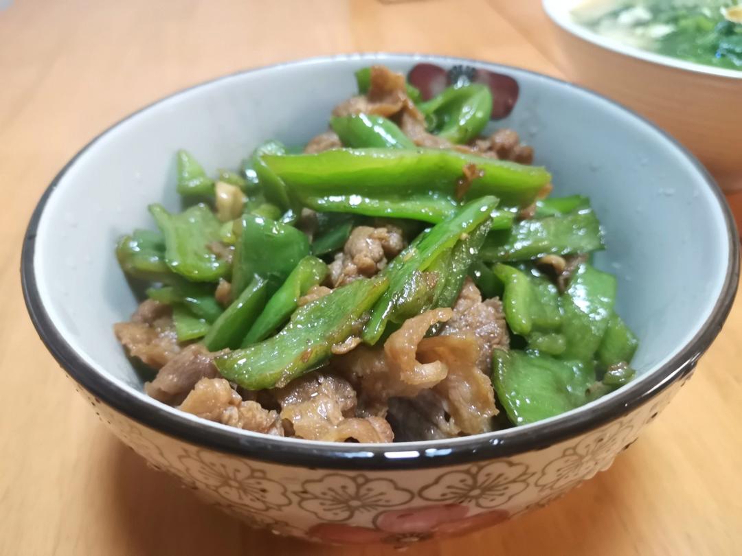 巨下饭的青椒肥牛卷~鲜嫩爽滑