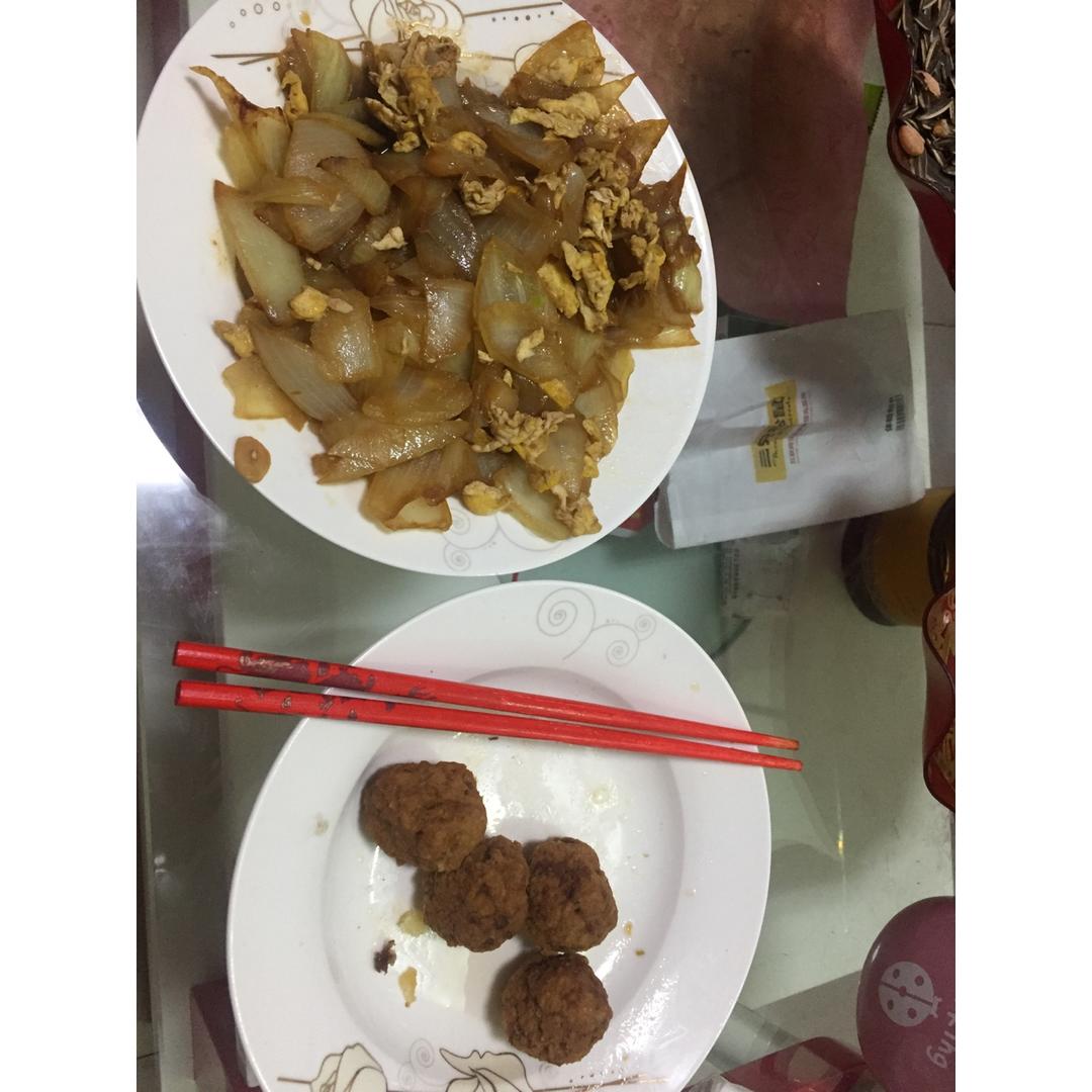 洋葱炒蛋