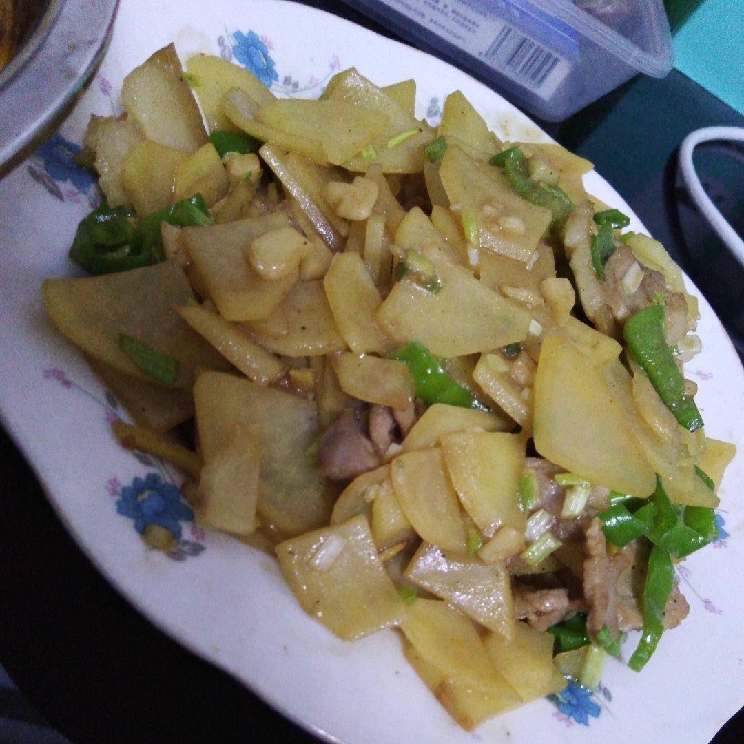 土豆肉片
