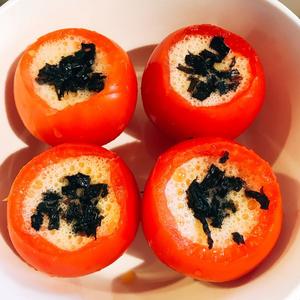 番茄蒸蛋的做法 步骤3