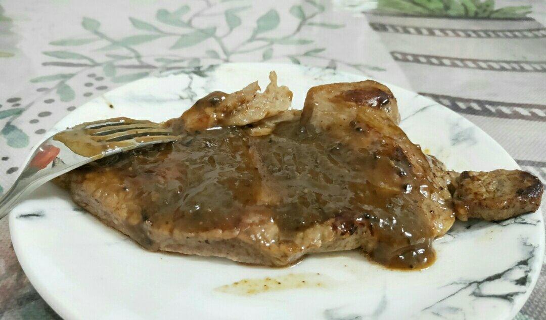 黑椒牛扒