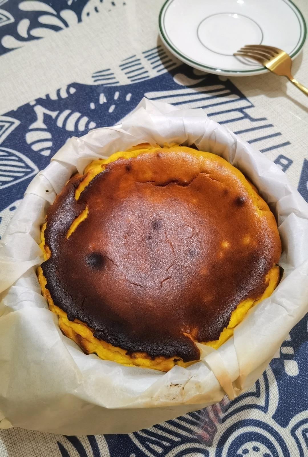 南瓜巴斯克蛋糕｜秋季限定美食
