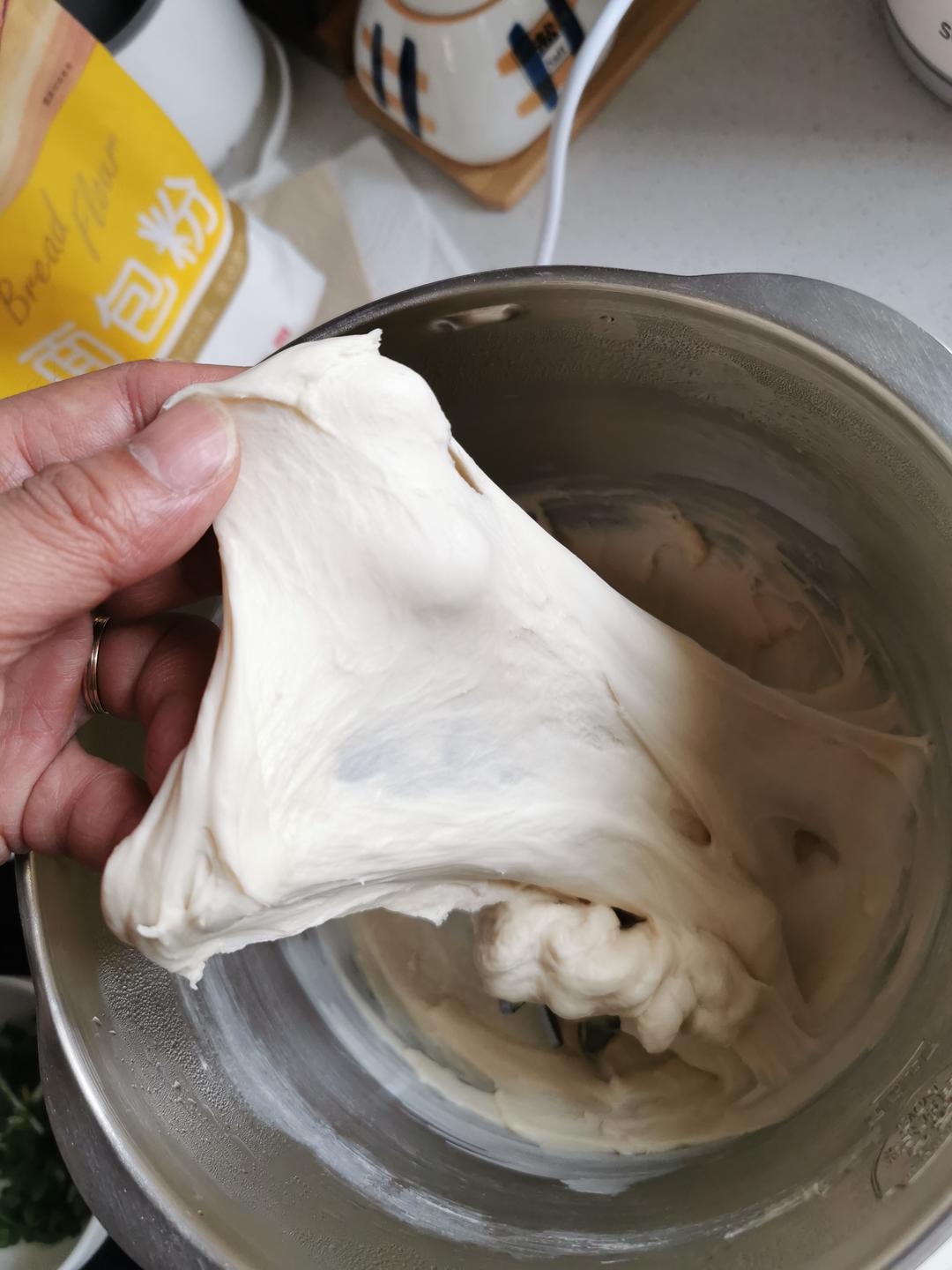 纯奶手撕吐司的做法 步骤1