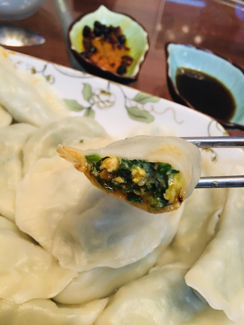 【鲜掉眉毛的】龙利鱼韭菜馅儿水饺