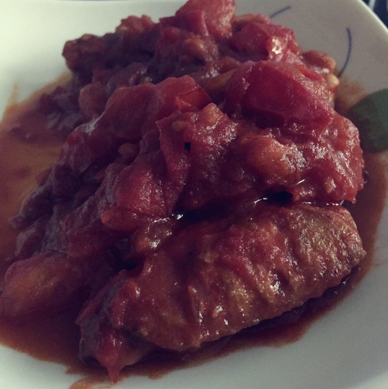 西红柿烧鸡翅