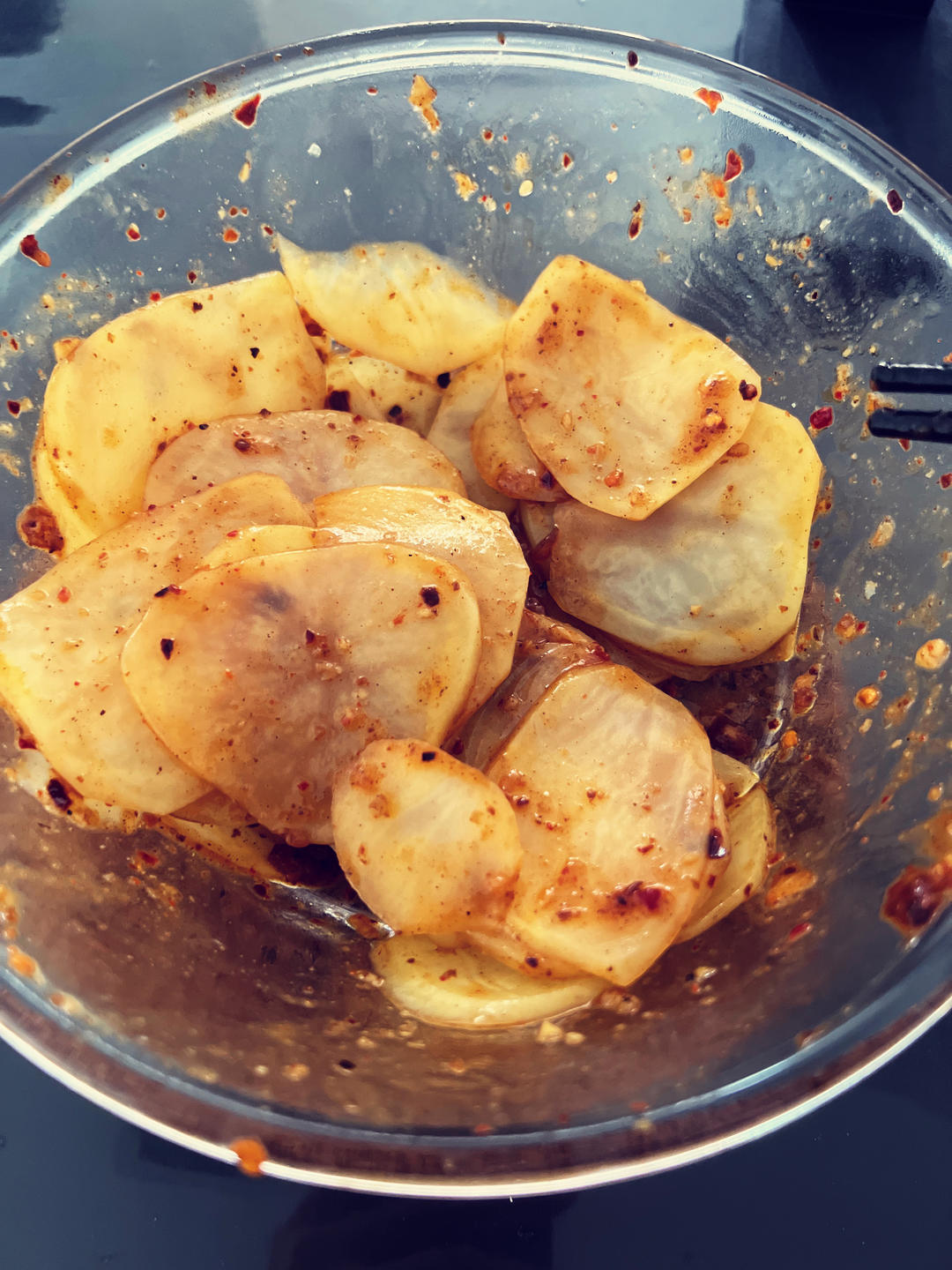 辣串土豆片（图片有些……）