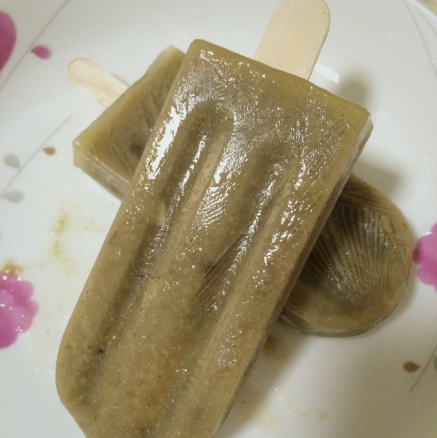 童年味道的绿豆棒冰
