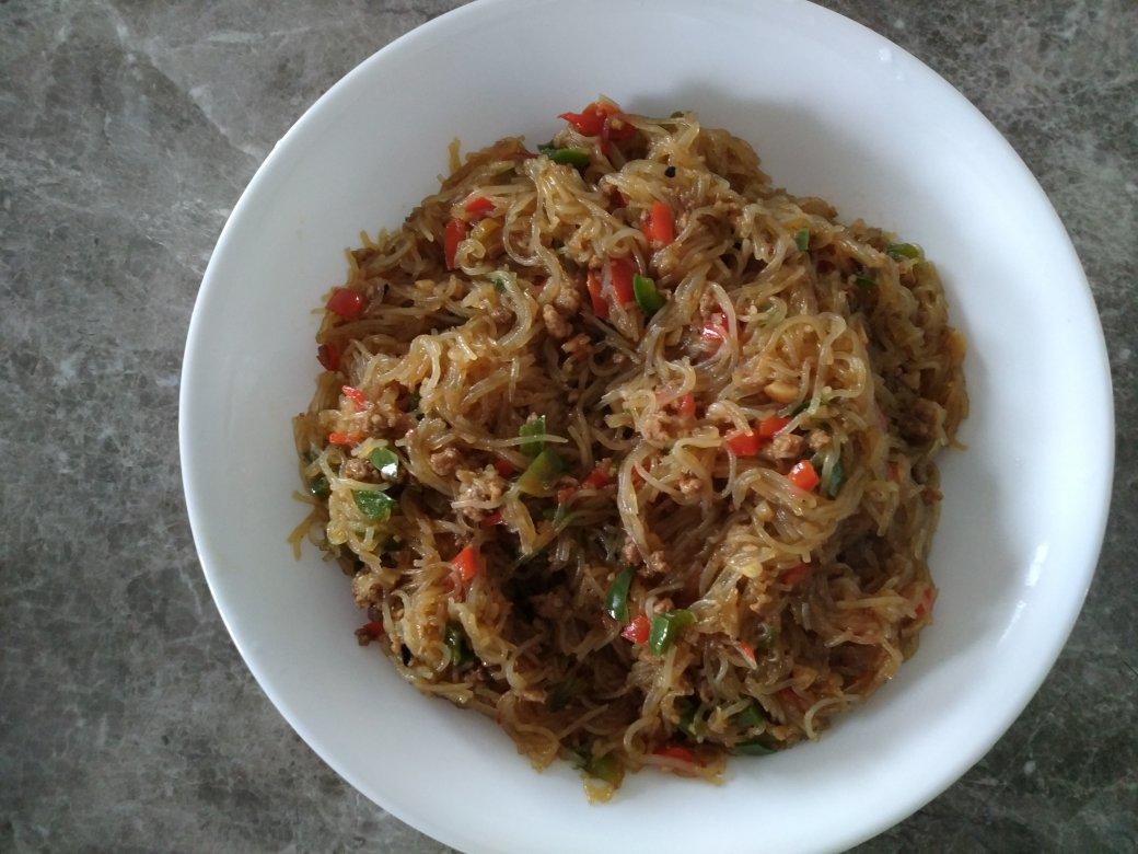 肉末粉丝 Pork with Glass Noodles