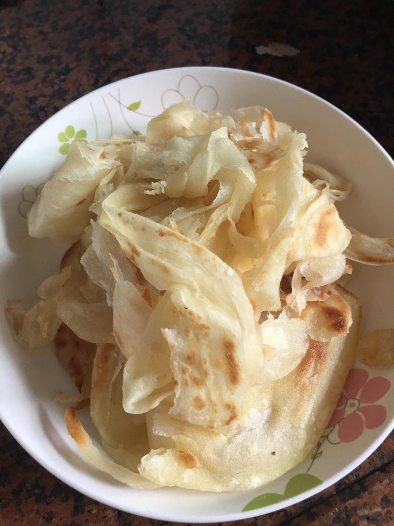 葱香四溢手抓饼