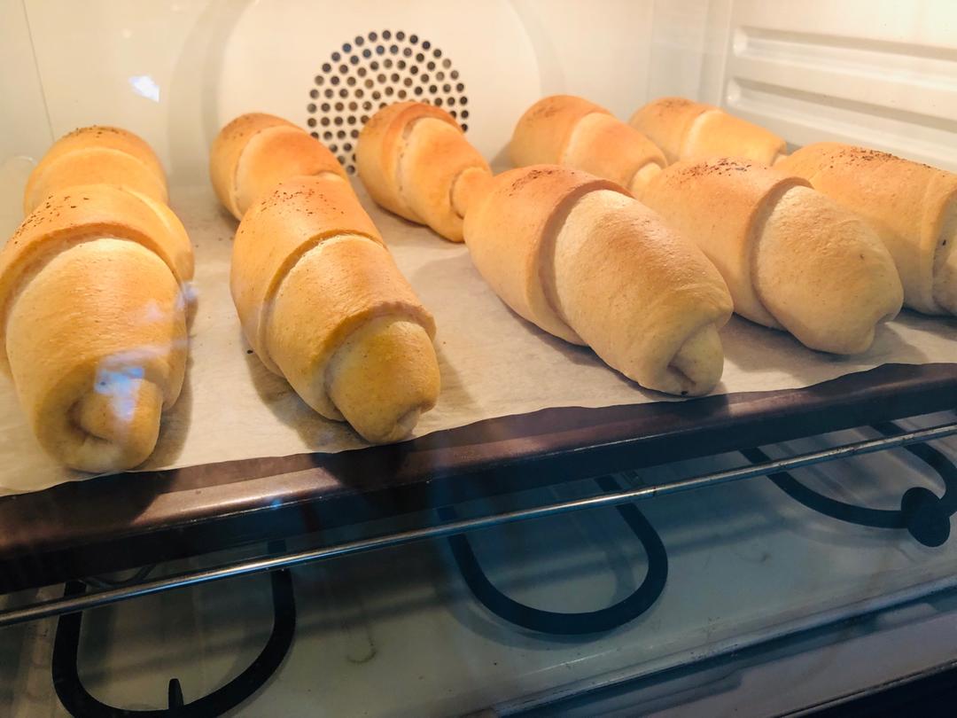 全麦胡椒盐面包