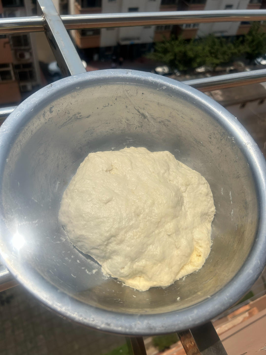 200克普通面粉做的烤盘披萨高温烤制的笔记
