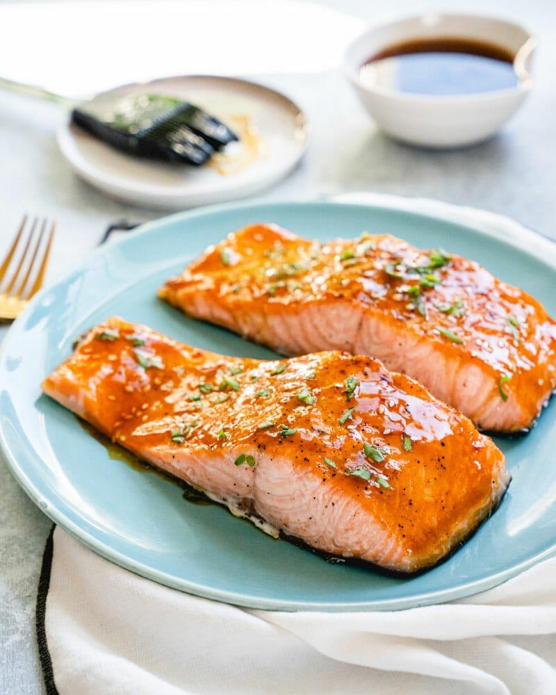 日料篇 | 照烧三文鱼鲑鱼自制烤肉汁