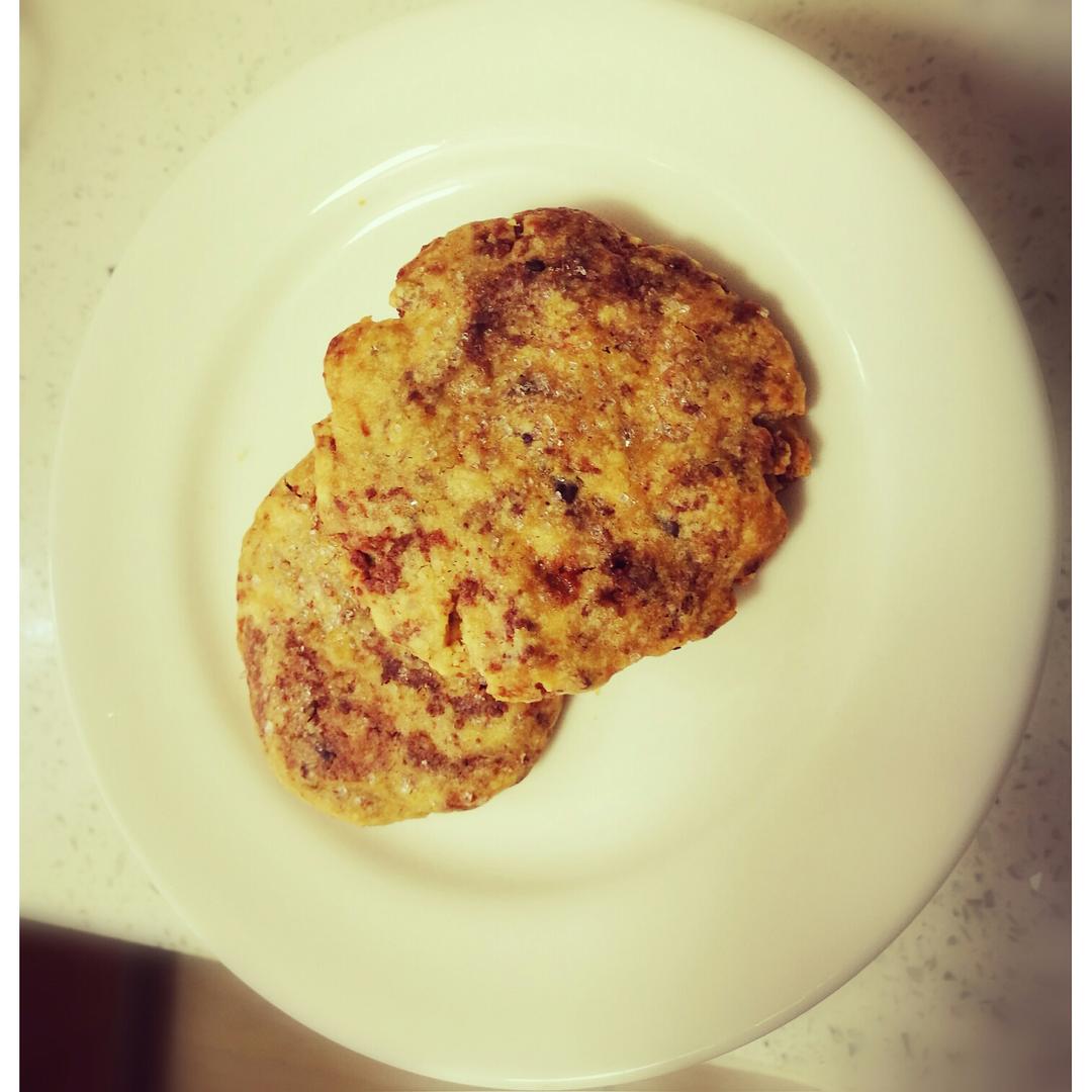 香草海盐巧克力大曲奇