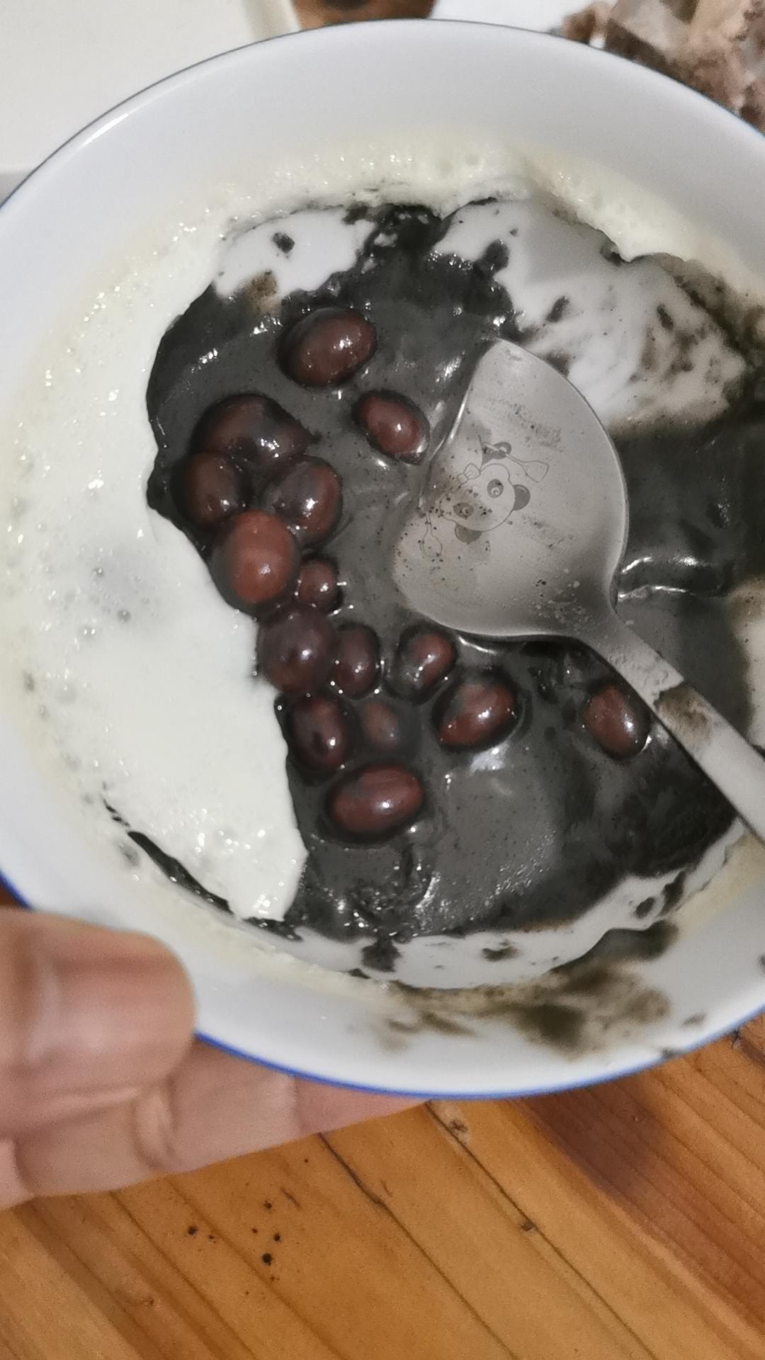 妈呀太香了‼️黑芝麻糊炖奶🍶爱美 女孩必吃