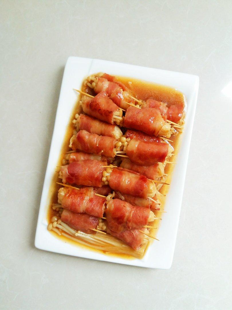金针菇培根卷