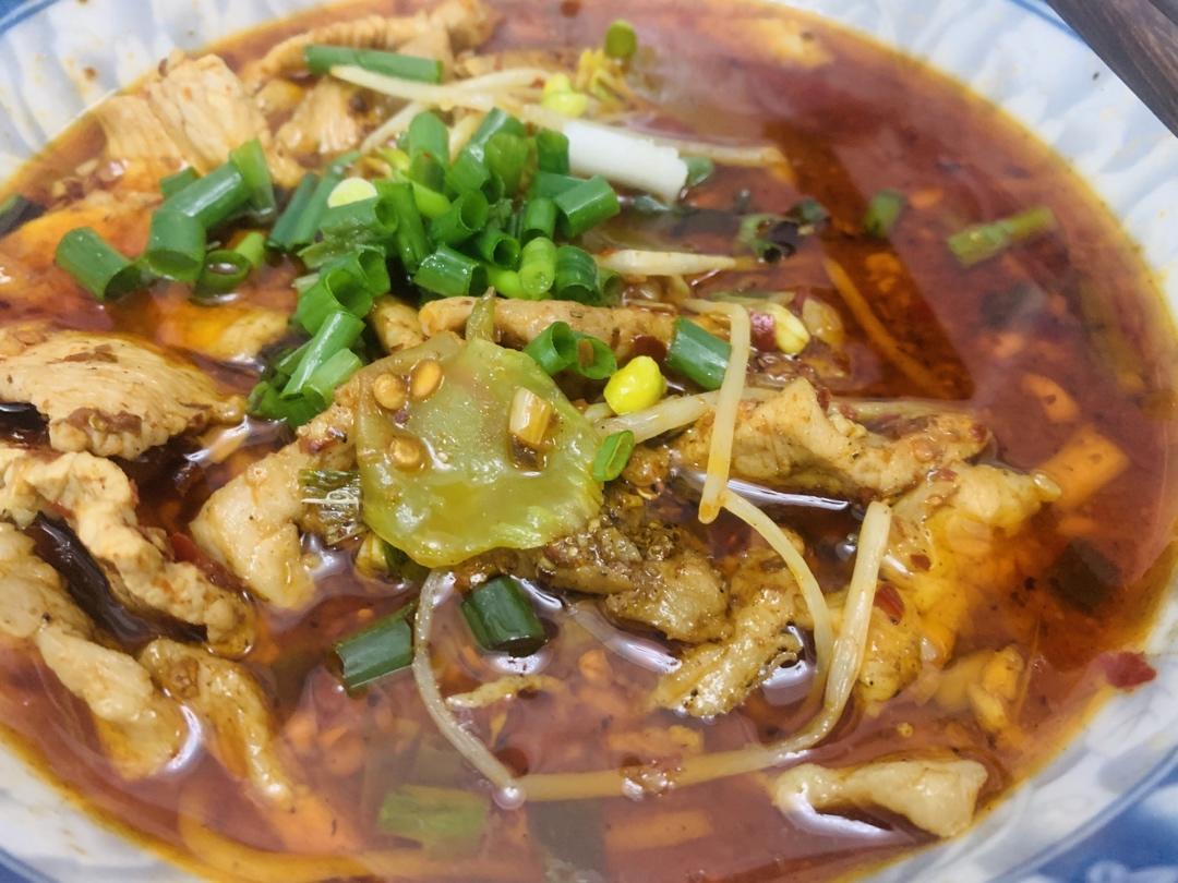 堂妈小厨——水煮肉片