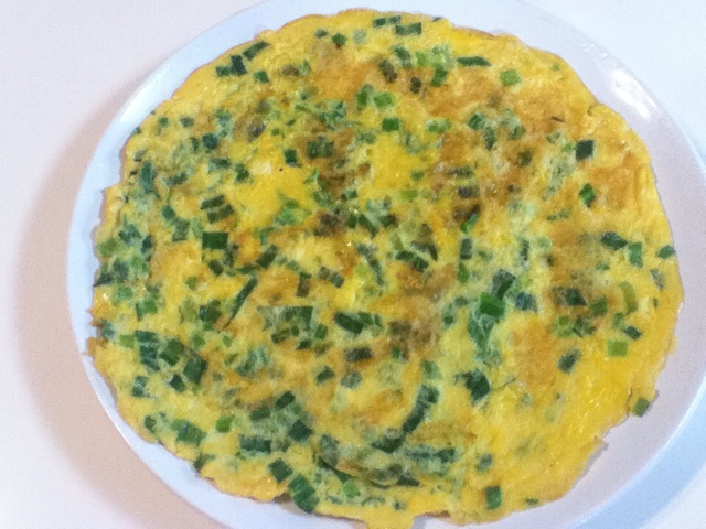 韭菜煎蛋