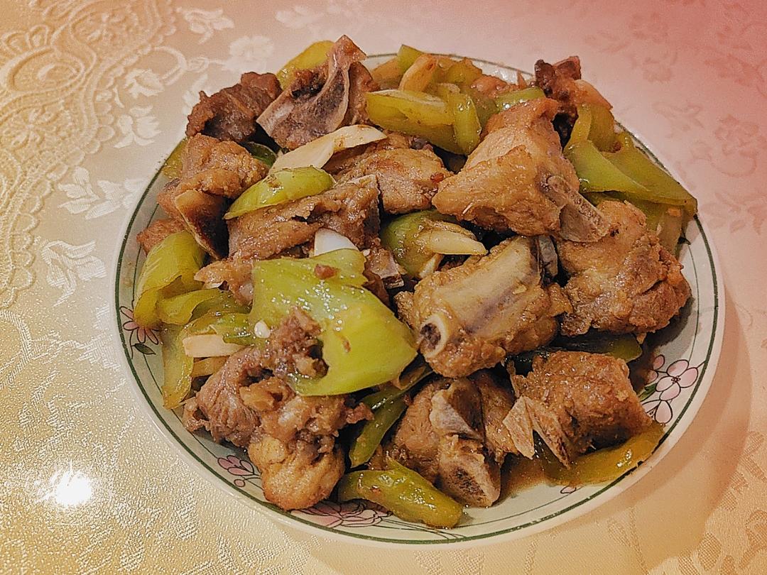 青椒排骨