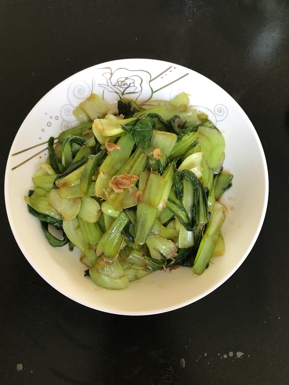 虾皮小油菜