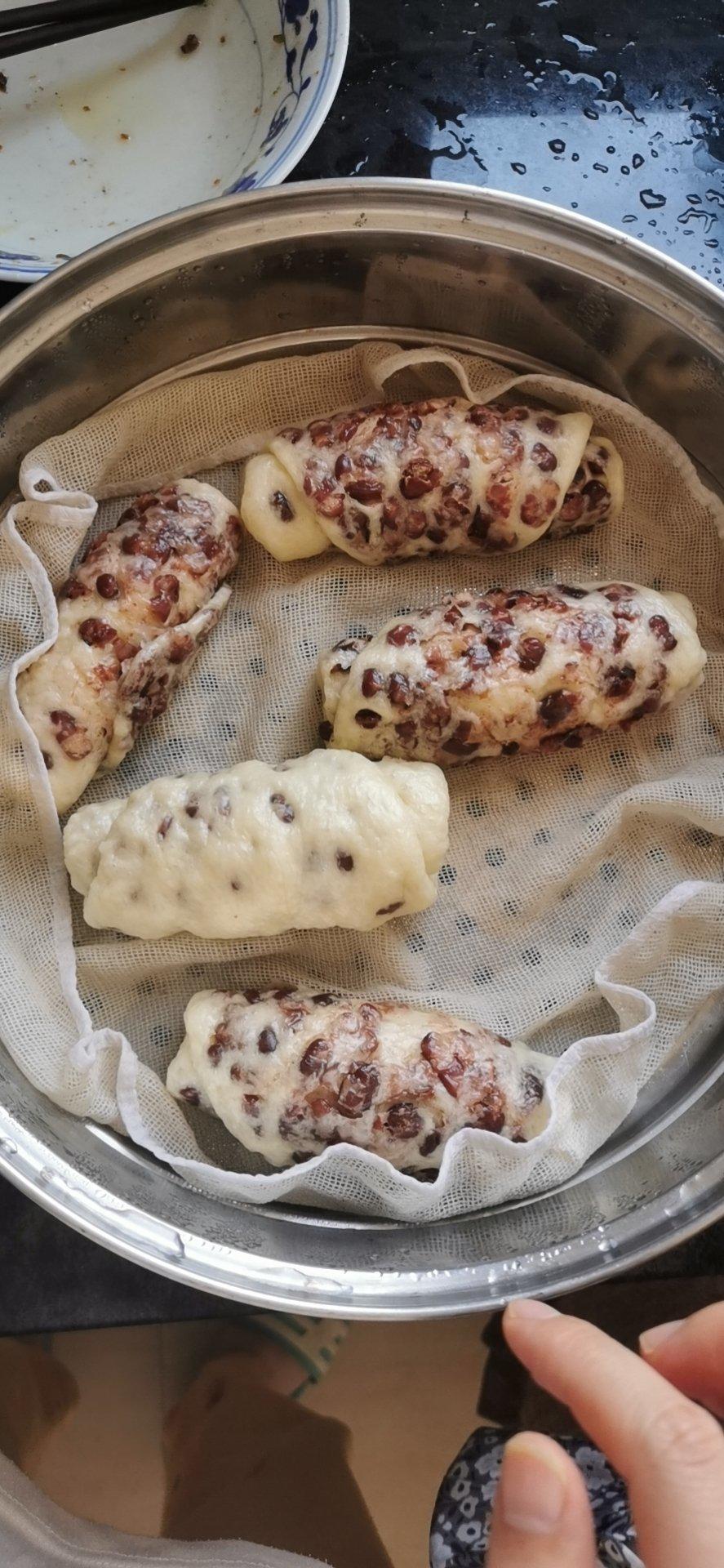 简单易做红豆卷饼